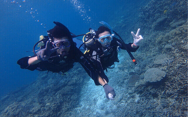 体験ダイビング