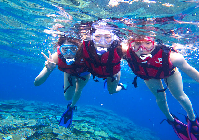 シュノーケリング