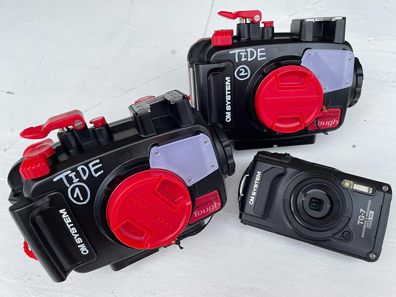 最新型水中カメラの無料レンタル！